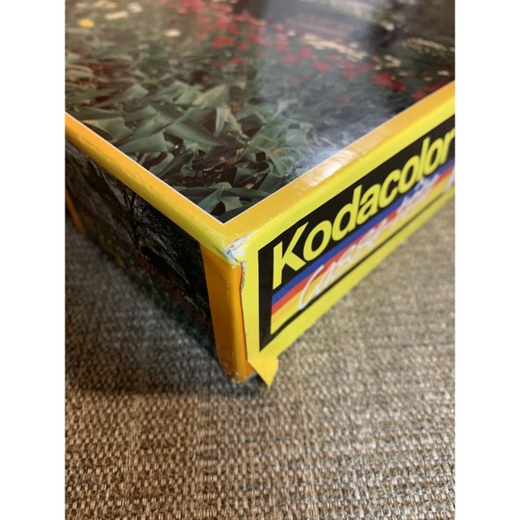 Kodacolor 1000 piece Jigsaw Puzzle NEW Sealed Prescott Park Flowers Fence Tree - Picture 3 of 6